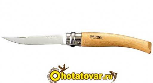 Филейный нож Opinel Effile Inox №8 (ручка из бубинга)