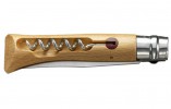 Охотничий нож со штопором Opinel Inox 10VRI (ручка из бука)